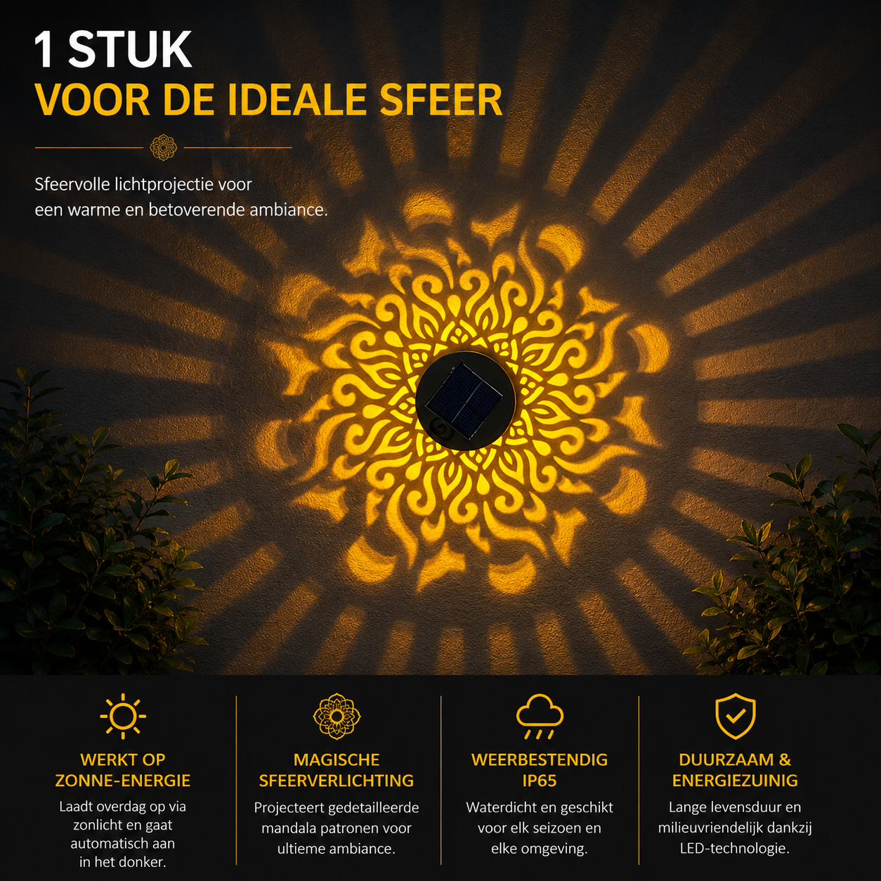 Memar™ Mandala Bloemlamp