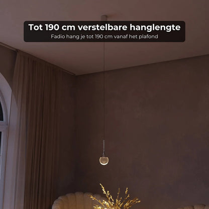 Veloura™ Luxe Glazen Hanglamp met Slimme Lichtbeleving
