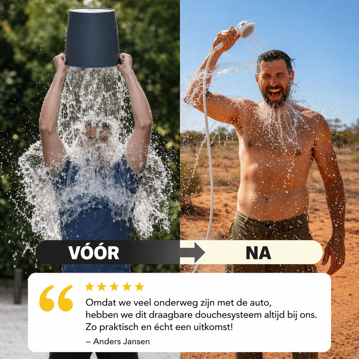 AquaGo™ Draagbare Waterpomp