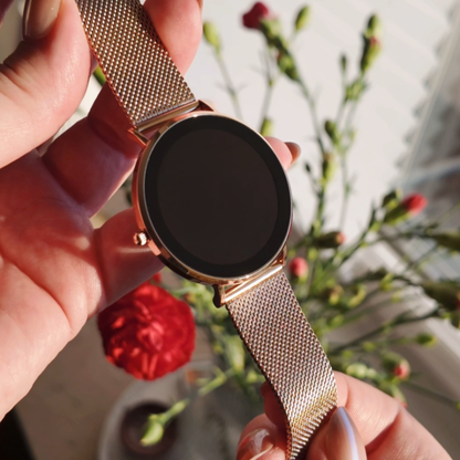 Élanza™ Slimme Luxe Smartwatch voor Stijl & Gezondheid