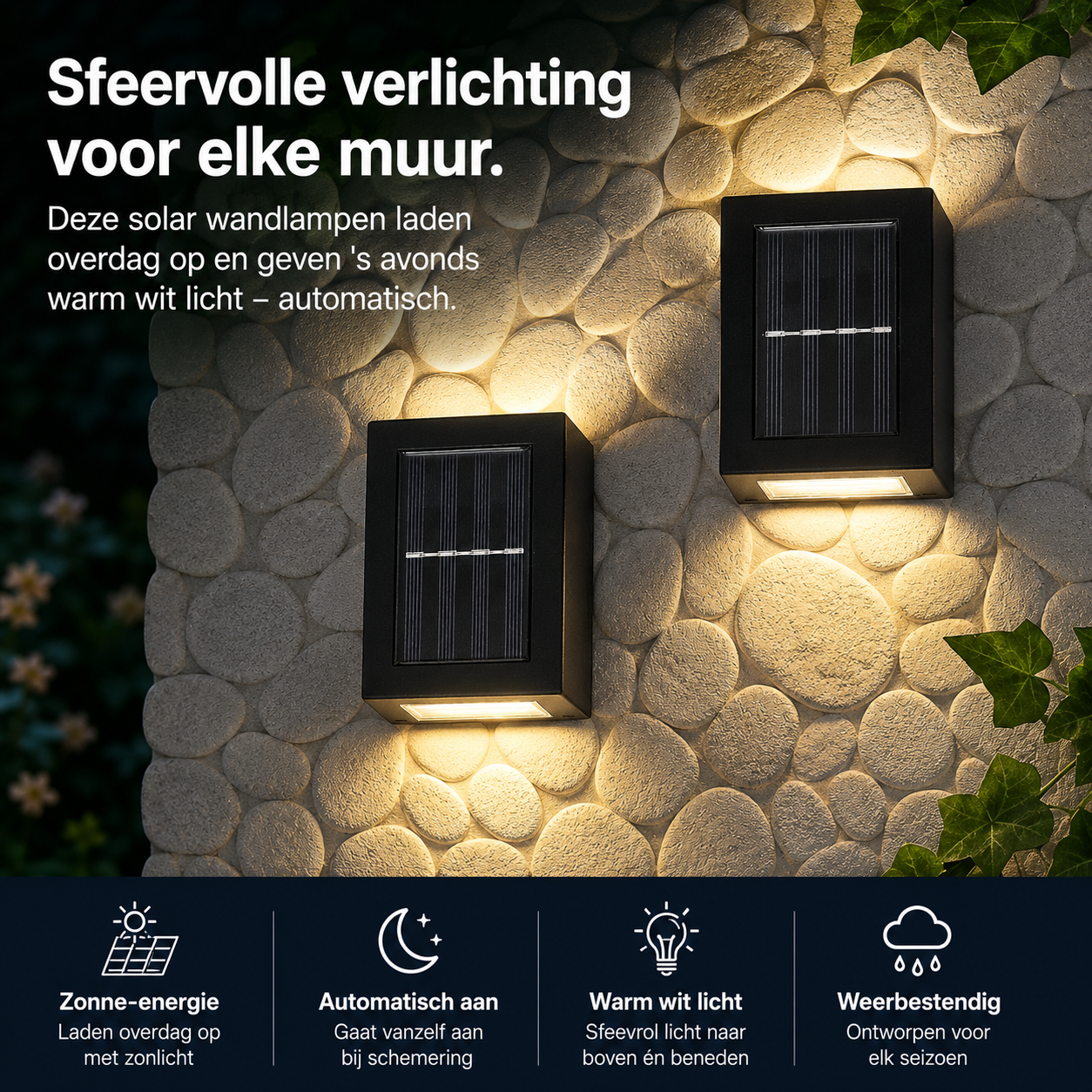 LUMIVEX™ Solar Wall Light