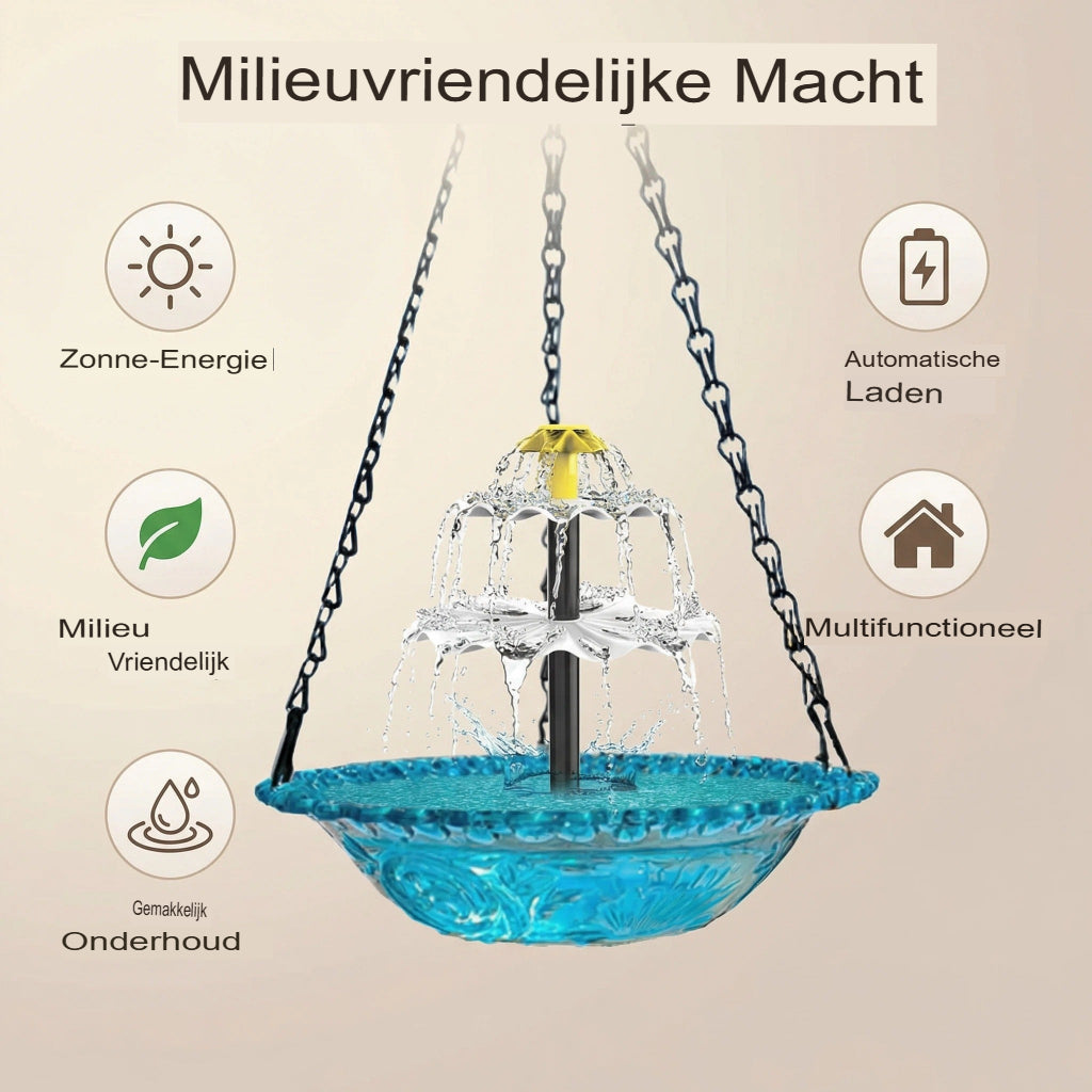 Blue Serene™ Fontein op zon-licht