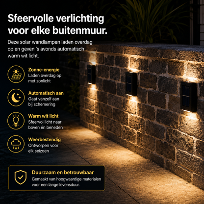 LUMIVEX™ Solar Wall Light