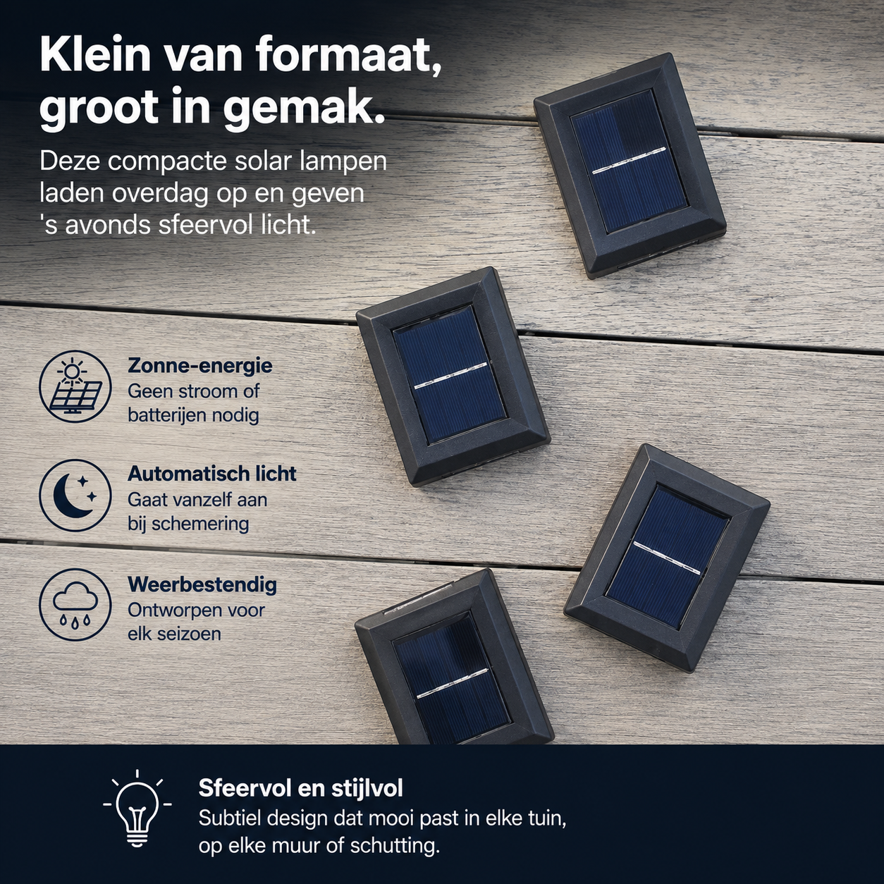 LUMIVEX™ Solar Wall Light