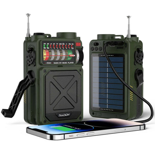 Vintage Noodradio™  op Zonne-energie
